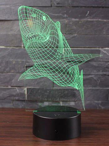 Hai Lampe - dekorative 3D Hai Lampe