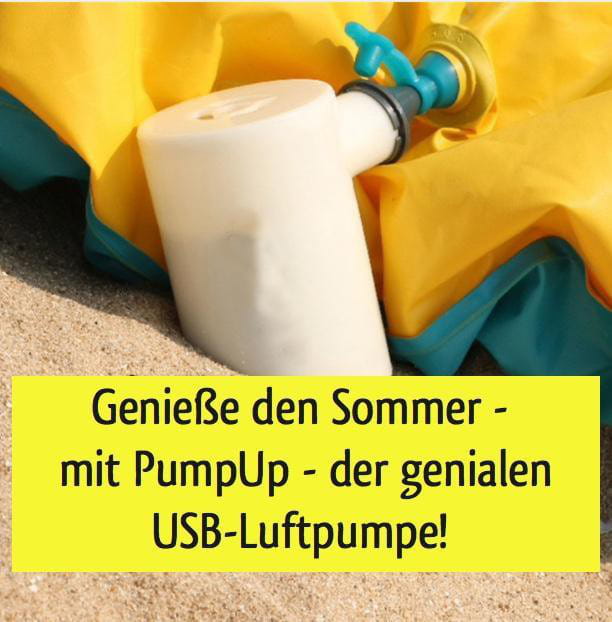 PumpUp - die geniale USB-Luftpumpe
