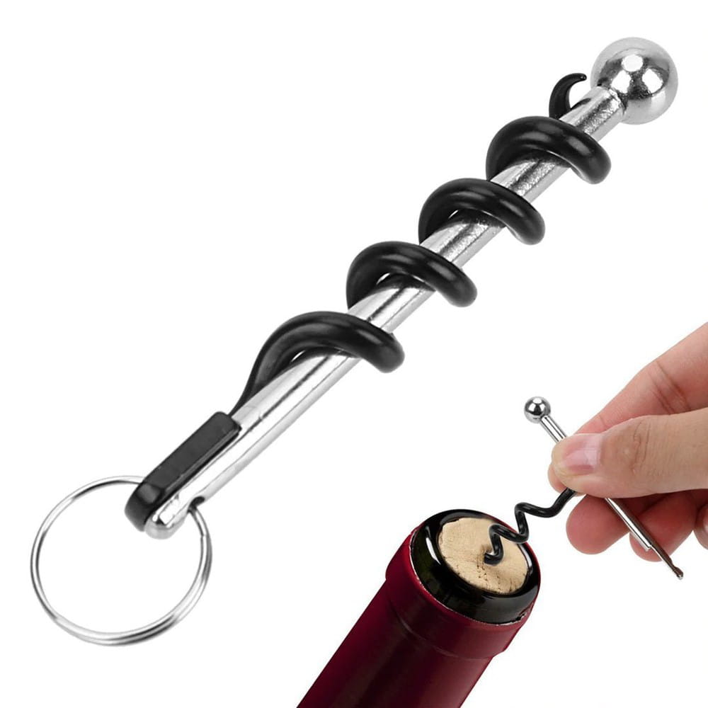 WINKO - der reduzierte Korkenzieher und perfekte Schlüsselanhänger für Weinliebhaber