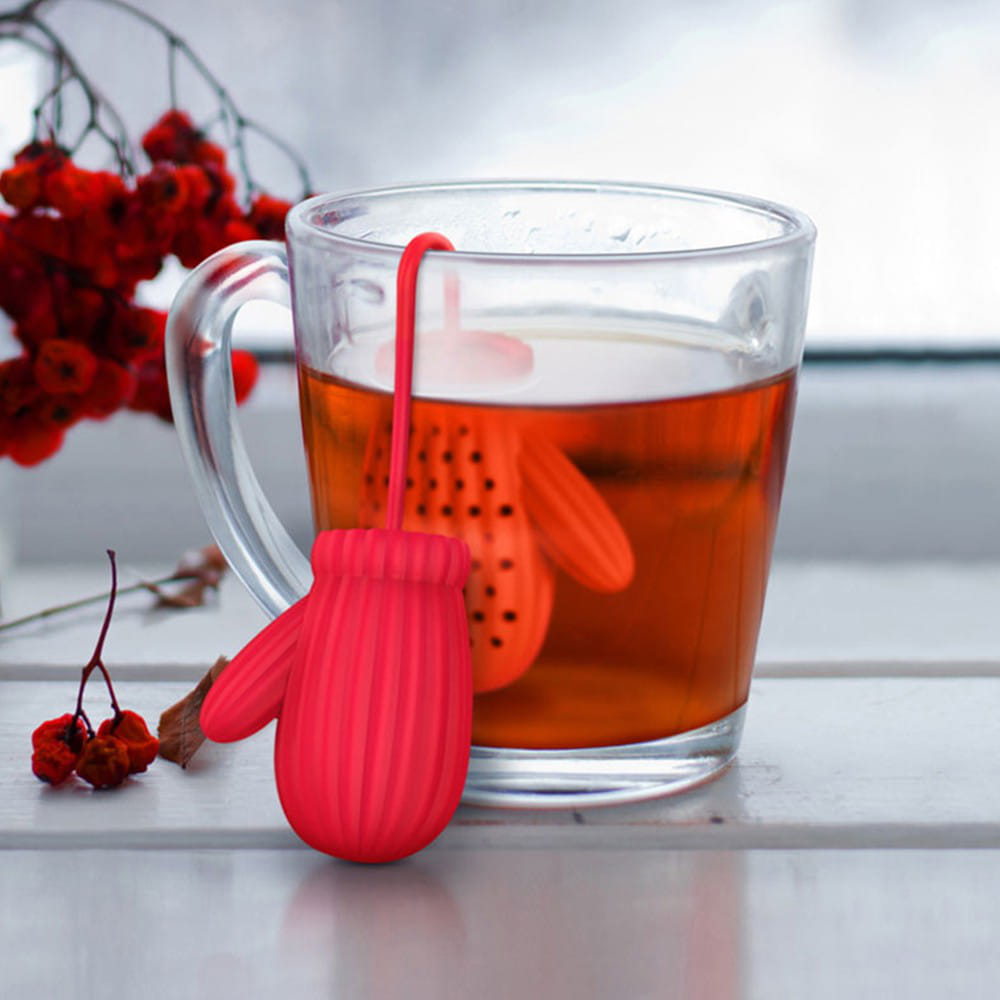 Teana - das winterliche Handschuh Tee-Ei