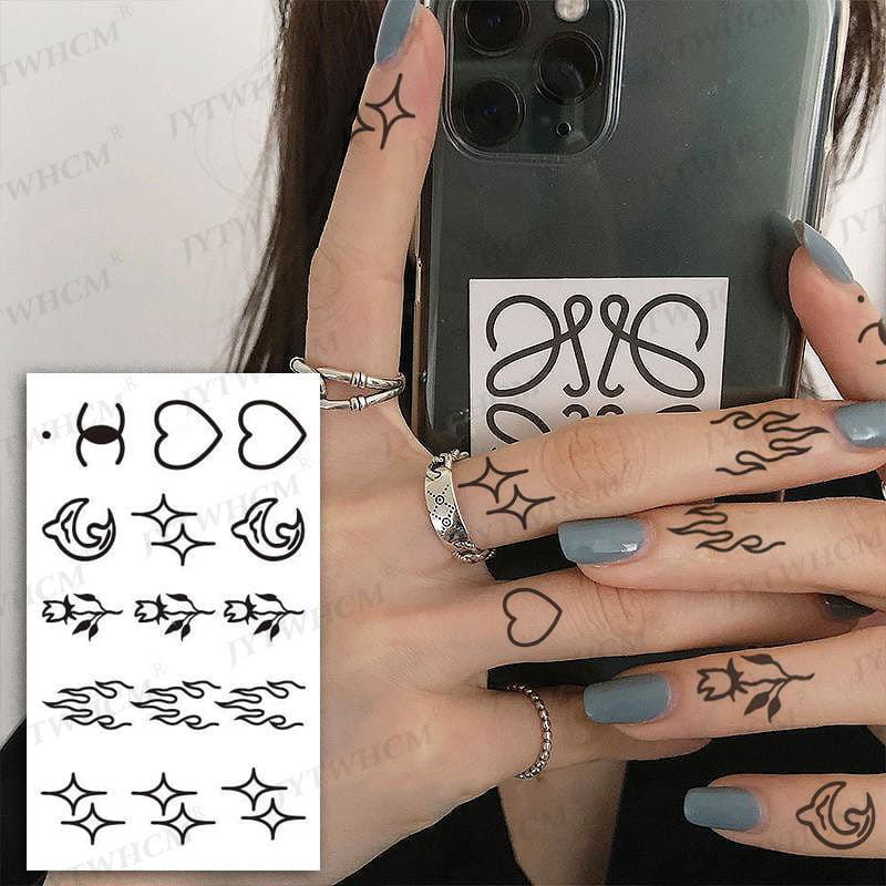 Fingerino Tattoos - temporäre Tattoo Kunst Aufkleber für deine Finger