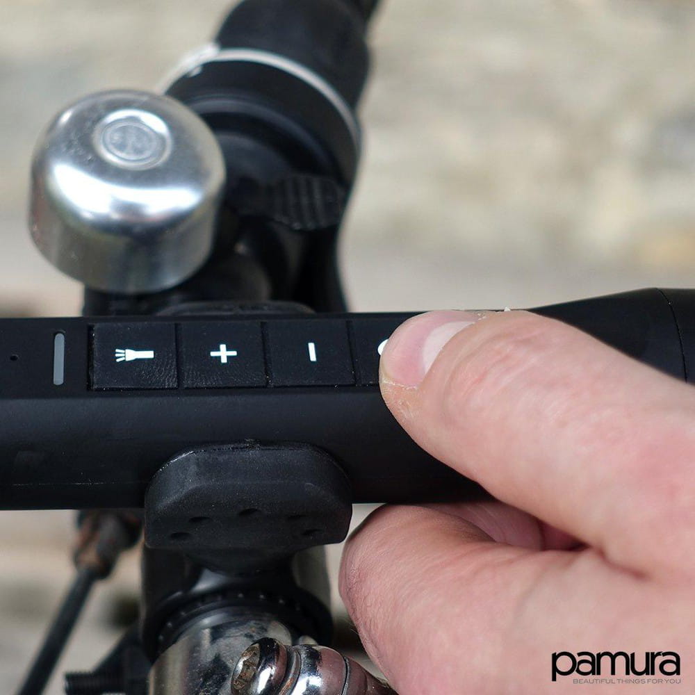 Magic Bike Light - All-round Taschenlampe mit Lautsprecher & Handy-Ladefunktion für dein Fahrrad