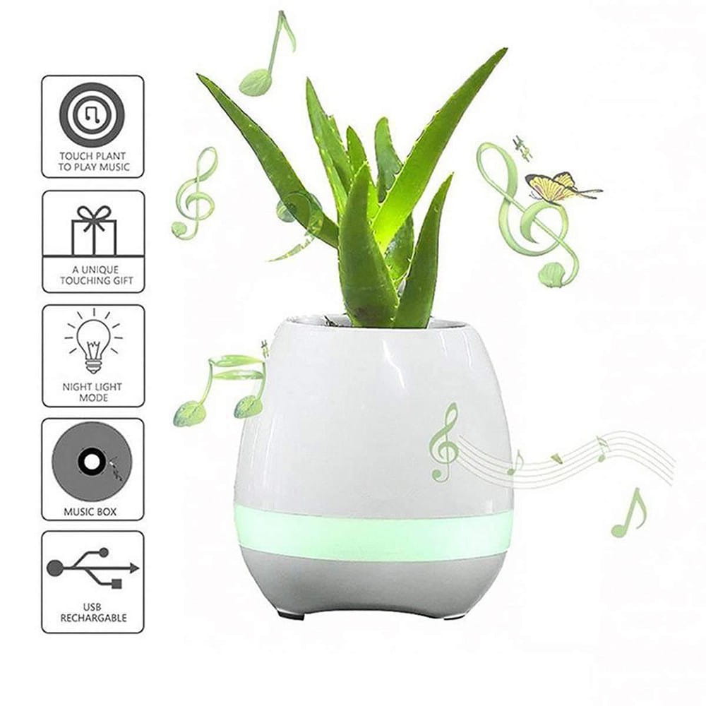 FLOWERSOUND - der Blumentopf als Bluetooth Lautsprecher