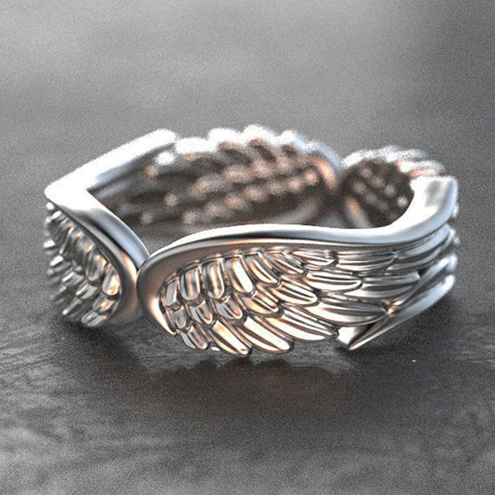 ENWI - Der silber Ring im Engel Design