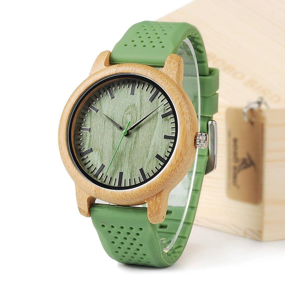 GREENWICH - die moderne Holz-Uhr